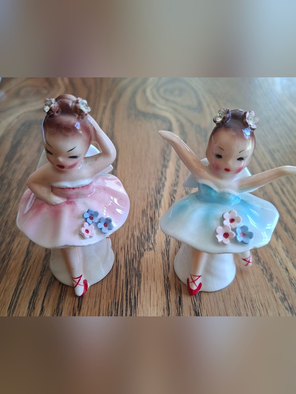 Vintage Lefton 1950 Salt And Pepper Shakers